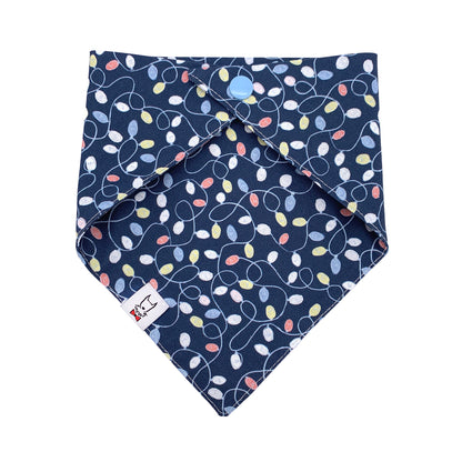 Christmas Lights Dog Bandana