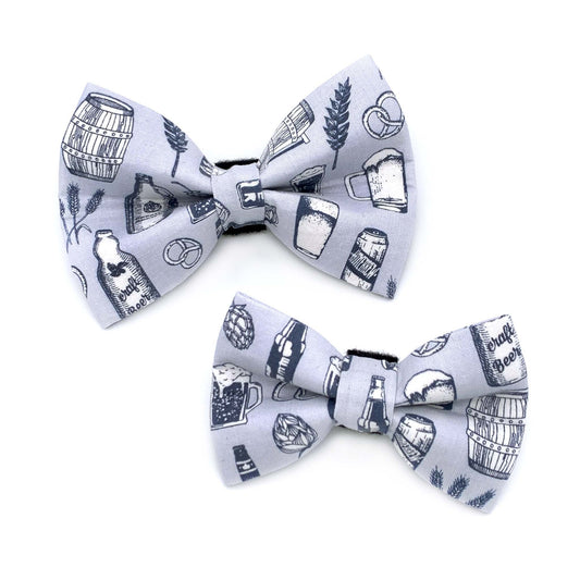 Craft Beer Dog Bow Tie