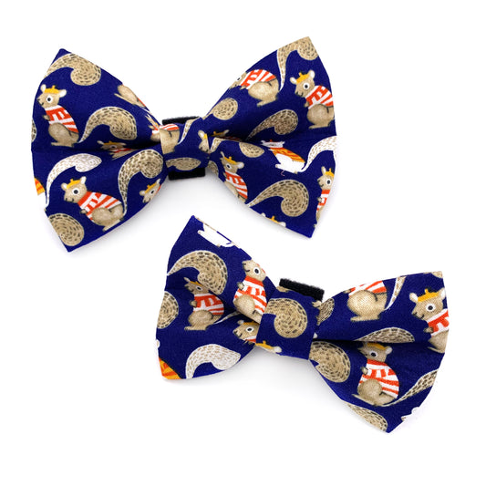 Squirrel Dog Bow Tie