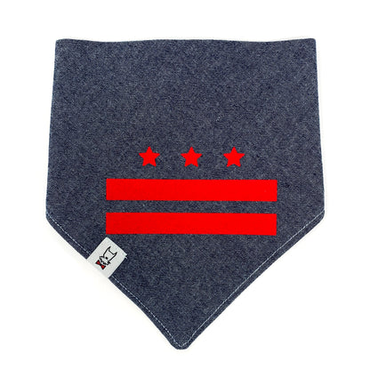 D.C. Flag Dog Bandana