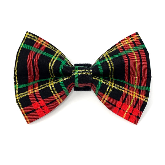 Christmas Sparkle Dog Bow Tie
