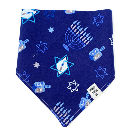 Hanukkah Dog Bandana