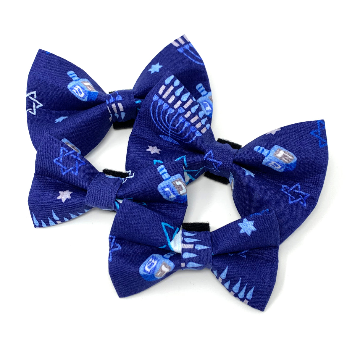 Hanukkah Dog Bow Tie
