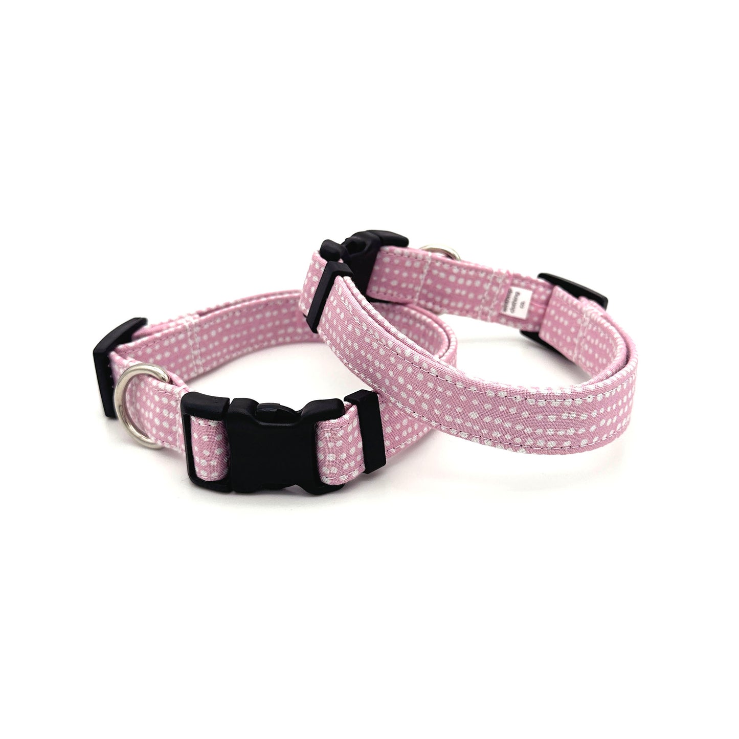 Pink Polka Dot Dog Collar
