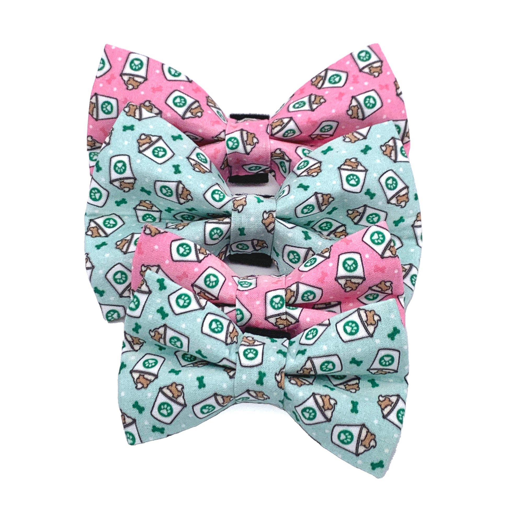 Pup Cup Dog Bow Tie