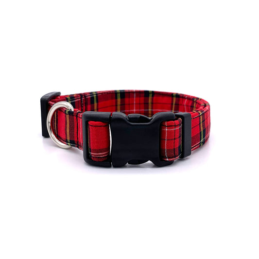 Rowan Plaid Dog Collar