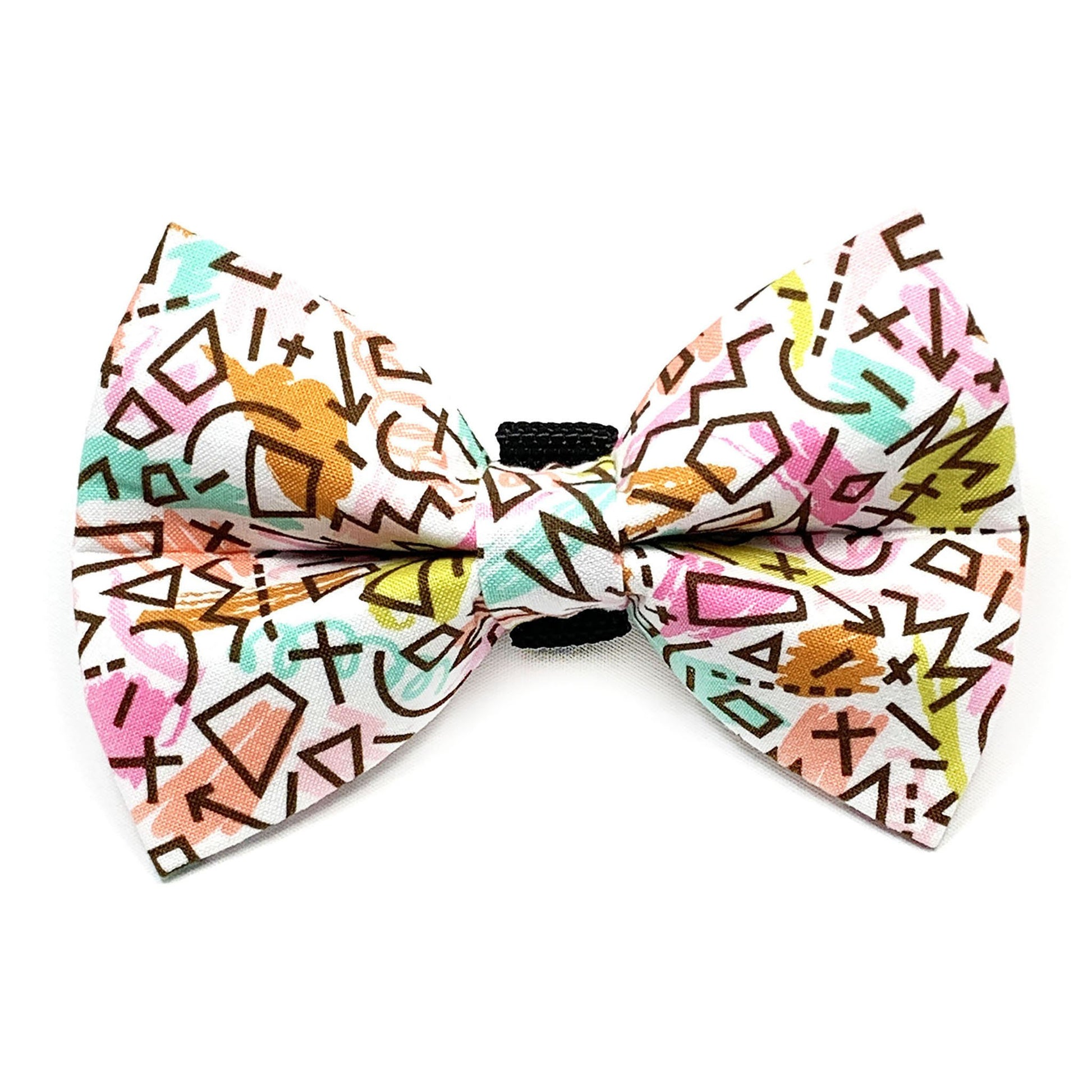 Scribbles Dog Bow Tie