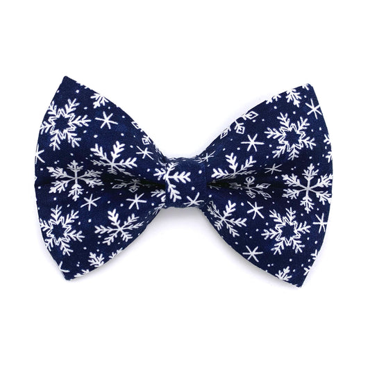 Snowflake Dog Bow Tie