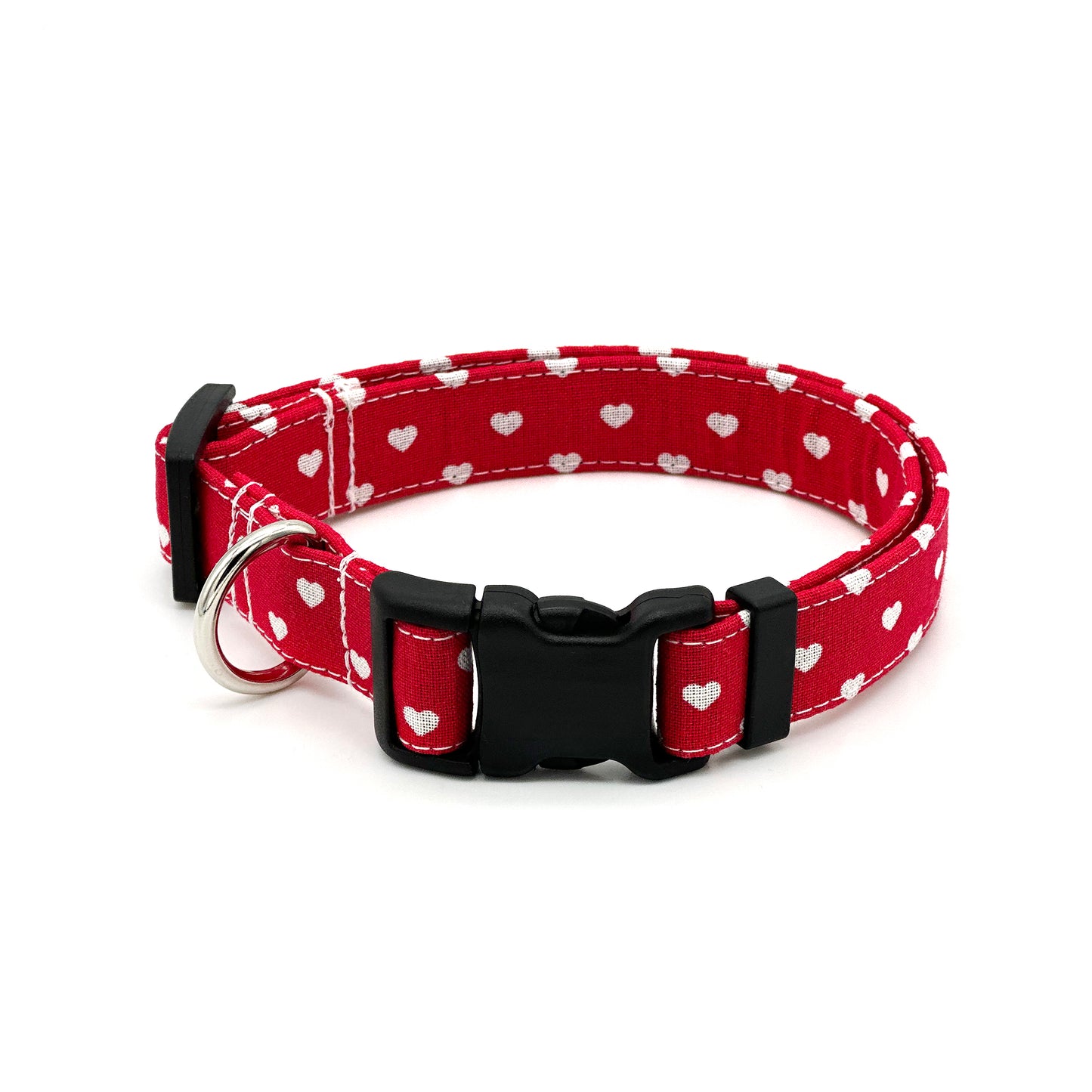 Valentine's Day Hearts Dog Collar