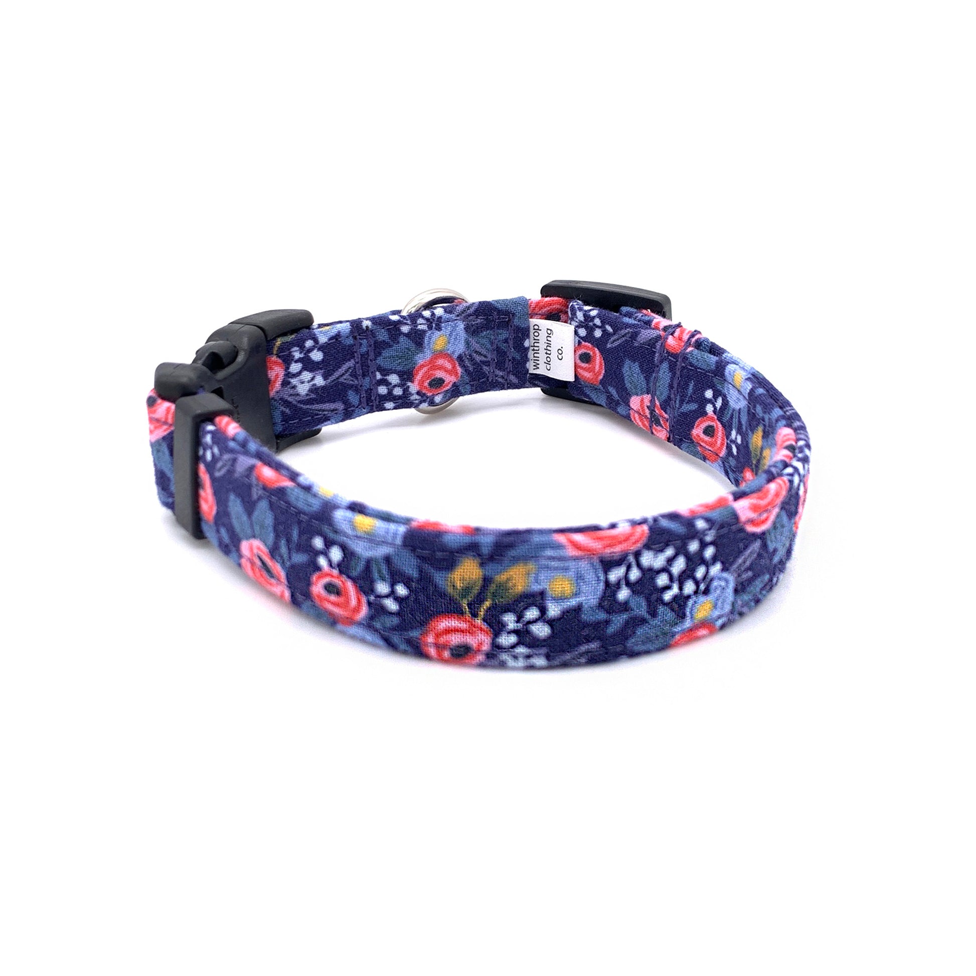 Very Peri Floral Dog Collar