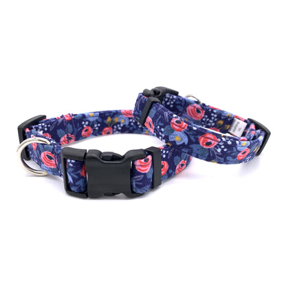 Very Peri Floral Dog Collar