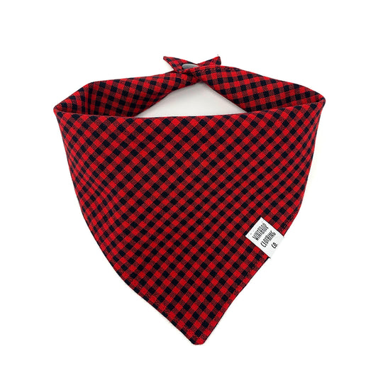 Buffalo Check Dog Bandana