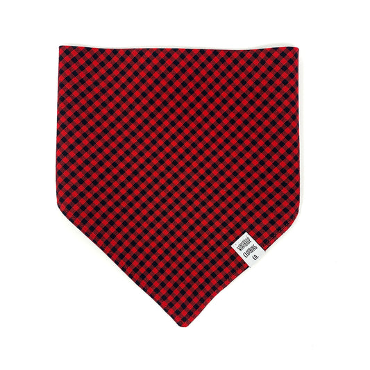 Buffalo Check Dog Bandana