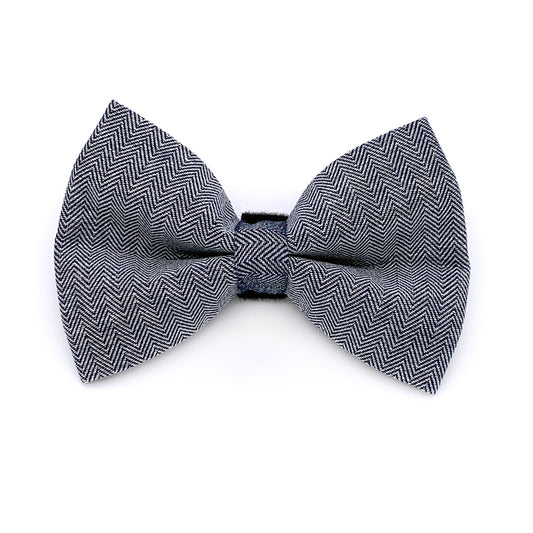 Herringbone Dog Bow Tie