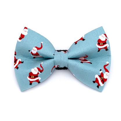 Dancing Santa Dog Bow Tie